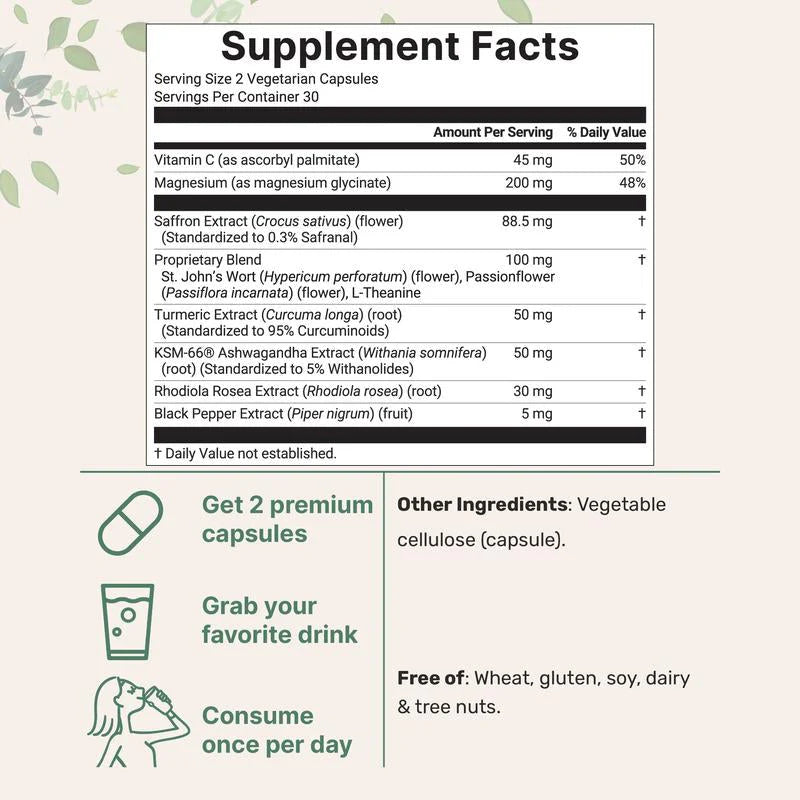 Saffron+ Advanced Supplements