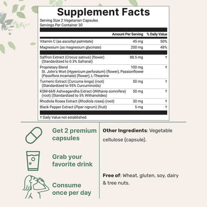 Saffron+ Advanced Supplements